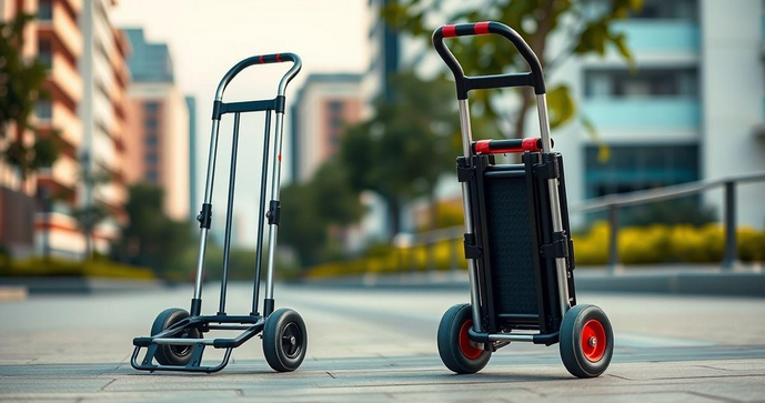 Carrinho de Carga Dobrável: Praticidade em Movimento